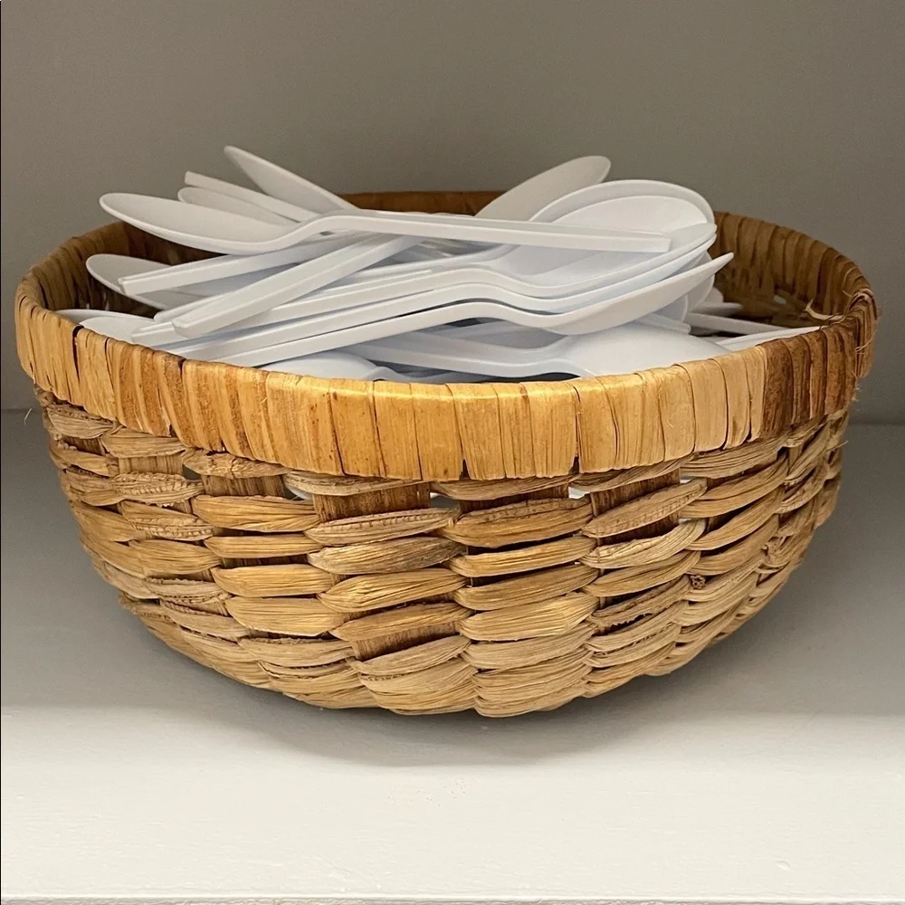 Handwoven Natural Brown Basket